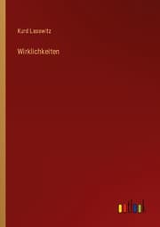 Cover von Wirklichkeiten