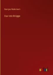 Cover von Das tote Brügge
