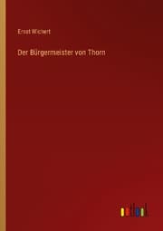Cover von Der Bürgermeister von Thorn