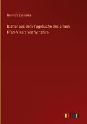Cover von Blätter aus dem Tagebuche des armen Pfarr-Vikars von Wiltshire