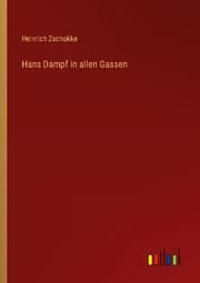 Cover von Hans Dampf in allen Gassen
