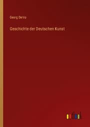 Cover von Geschichte der Deutschen Kunst