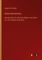 Cover von Rankes Meisterwerke