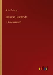 Cover von Seltsame Liebesleute