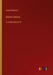 Cover von Allerlei Geister