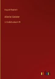 Cover von Allerlei Geister