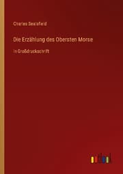 Cover von Die Erzählung des Obersten Morse