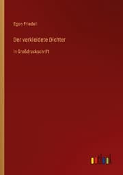 Cover von Der verkleidete Dichter