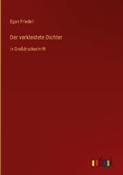 Cover von Der verkleidete Dichter