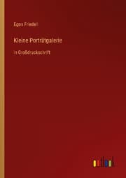 Cover von Kleine Porträtgalerie