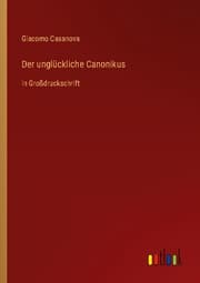 Cover von Der unglückliche Canonikus