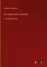 Cover von Der unglückliche Canonikus