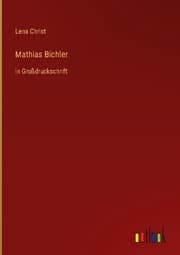 Cover von Mathias Bichler