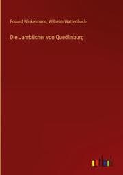 Cover von Die Jahrbücher von Quedlinburg