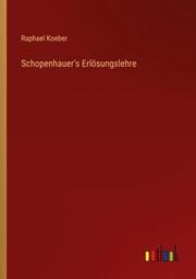 Cover von Schopenhauer's Erlösungslehre