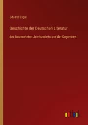 Cover von Geschichte der Deutschen Literatur