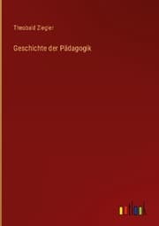 Cover von Geschichte der Pädagogik