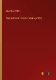 Cover von Sozialdemokratische Völkerpolitik