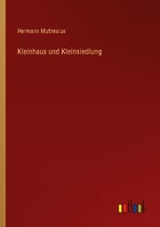 Cover von Kleinhaus und Kleinsiedlung