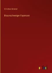 Cover von Braunschweiger Fayencen