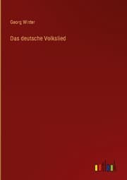 Cover von Das deutsche Volkslied