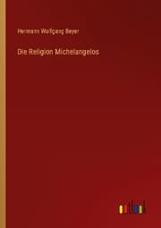 Cover von Die Religion Michelangelos
