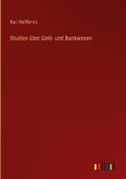 Cover von Studien über Geld- und Bankwesen