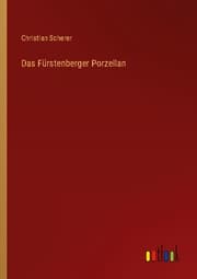Cover von Das Fürstenberger Porzellan