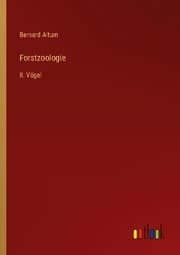 Cover von Forstzoologie