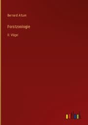 Cover von Forstzoologie