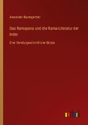 Cover von Das Ramayana und die Rama-Literatur der Inder