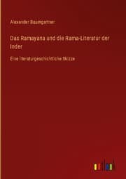 Cover von Das Ramayana und die Rama-Literatur der Inder