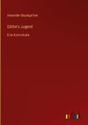 Cover von Göthe's Jugend