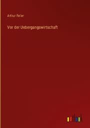 Cover von Vor der Uebergangswirtschaft