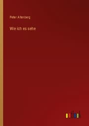 Cover von Wie ich es sehe