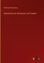 Cover von Geschichte der Alemannen und Franken