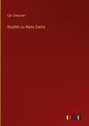 Cover von Studien zu Hans Sachs
