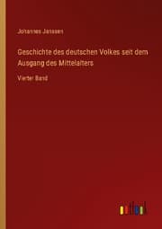 Cover von Geschichte des deutschen Volkes seit dem Ausgang des Mittelalters