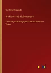 Cover von Die Ritter- und Räuberromane