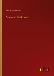 Cover von Dante und die Schweiz