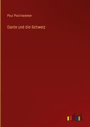 Cover von Dante und die Schweiz