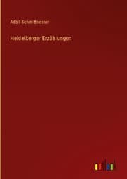 Cover von Heidelberger Erzählungen