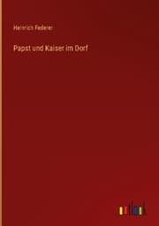 Cover von Papst und Kaiser im Dorf