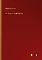 Cover von Gustav Robert Kirchhoff