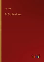 Cover von Die Forstbenutzung