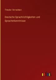 Cover von Deutsche Sprachrichtigkeiten und Spracherkenntnisse
