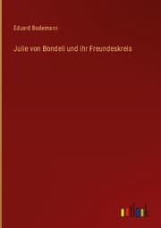 Cover von Julie von Bondeli und ihr Freundeskreis