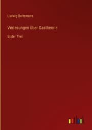Cover von Vorlesungen über Gastheorie