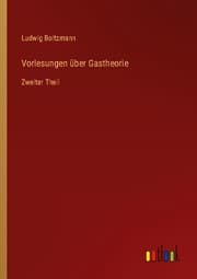 Cover von Vorlesungen über Gastheorie