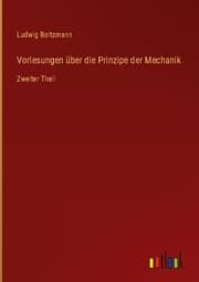 Cover von Vorlesungen über die Prinzipe der Mechanik